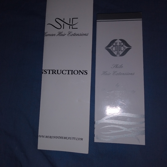 "She" clip & go by Shilo hair extensions %100 Remy human hair 12 piece 18" long - Picture 3 of 8